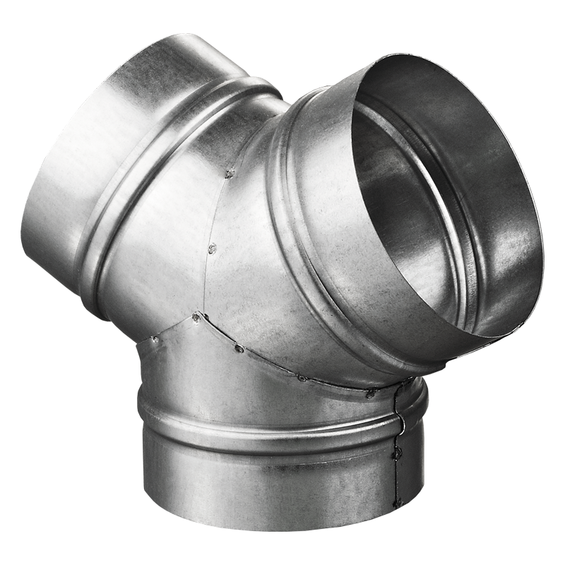 Vents TMY 180 Zn - Y-shaped t-joint made of galvanized steel