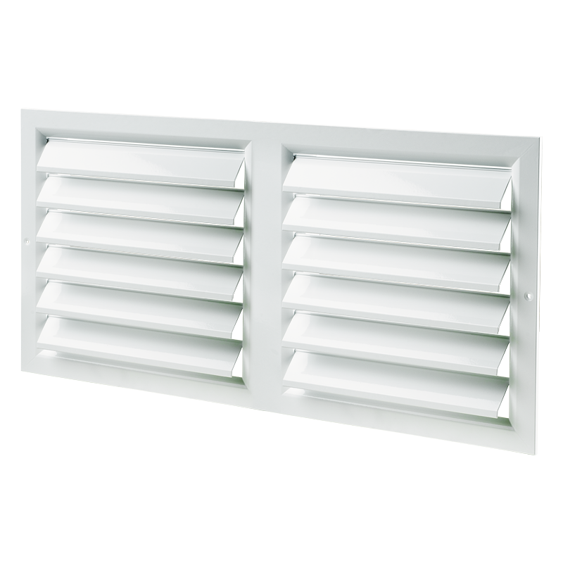 Vents RGS 540x660 - Sectional ventilation grille with gravity shutters