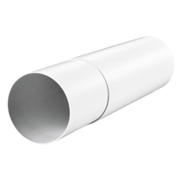 Plastic ductwork - Air distribution - Series Vents Plastivent Round telescopic duct