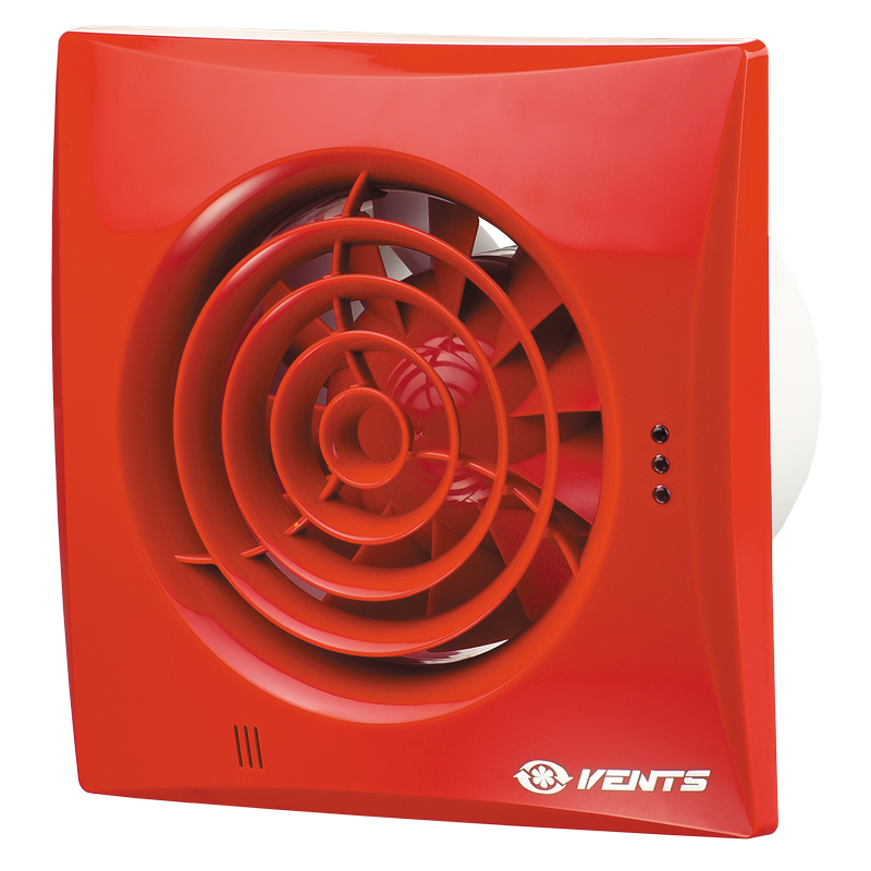 Vents Quiet 125 VT - Axial-Abluftventilatoren Quiet zeichnen sich durch geringe Geräuschentwicklung und hohe Leistung aus