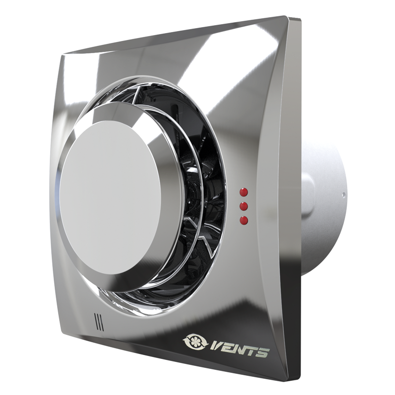 Vents Quiet-Disc 100 - Intellectual axial low-noise and energy-saving fan for exhaust ventilation
