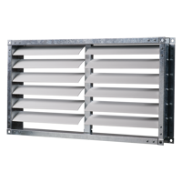 Luftschieber - Zubehör für Lüftungsanlagen - Series Vents KG (rectangular)