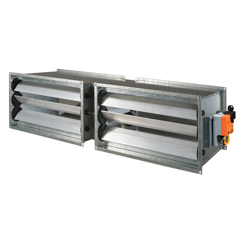 Accessories for ventilating systems - Mixing chambers