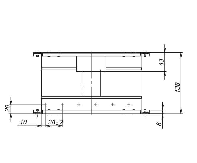 Vents VVGF-ERV-355 - Dimensions