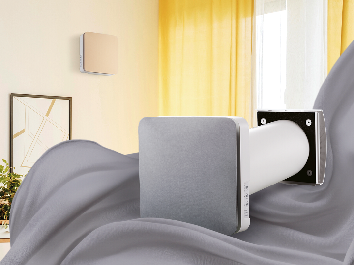A unique design solution for the TwinFresh Atmo heat recovery unit