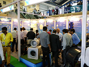 VENTS Takes Part in ACREX India 2015