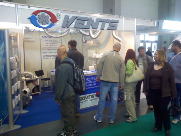 Vents at "Construma 2010", Hungary