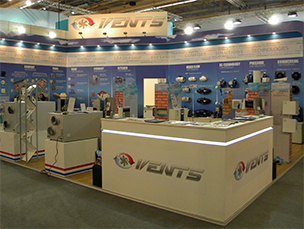 The 5th VENTS exhibition at ISH 2013 (Germany)