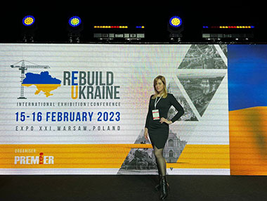 Vents took an active part in ReBuild Ukraine 2023