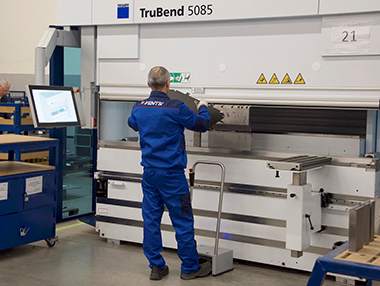 New bending machine TRUMPF is running!