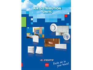 Updated VENTS air distribution units catalogue