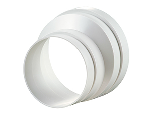 "Plastivent" asymmetrical reducer for round air ducts – a new addition to the VENTS line