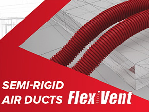 VENTS presents the "Semi-rigid air ducts" catalogue