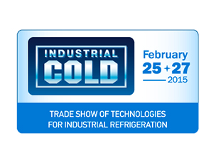 You are welcome to visit our stand at the exhibition INDUSTRIAL COLD 2015