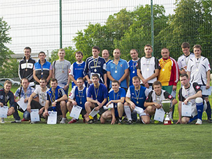 Поздравляем победителей футбольного чемпионата «VENTS FOOTBALL CUP 2013»!