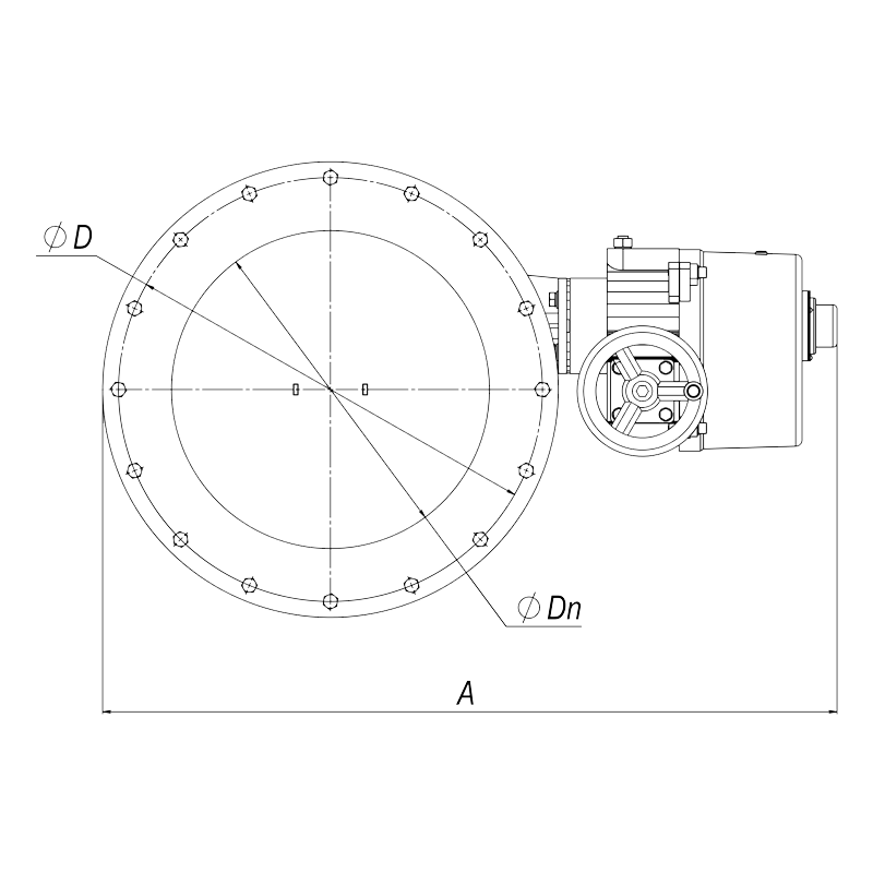 Vents GKE-400 - Dimensions