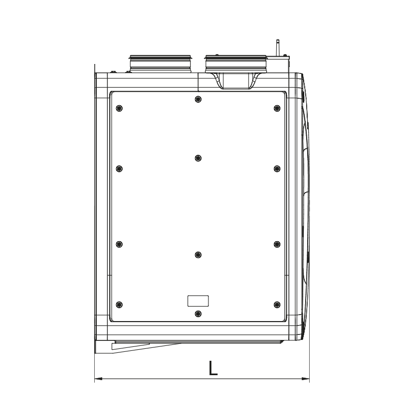 Vents Enave-T 550 V A21 R - Abmessungen