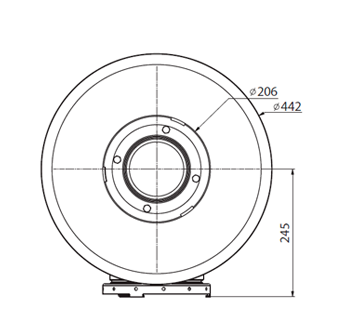 Vents AFU-RC-100 - Dimensions