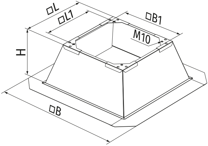 Вентс РКВИ 560 - Размеры