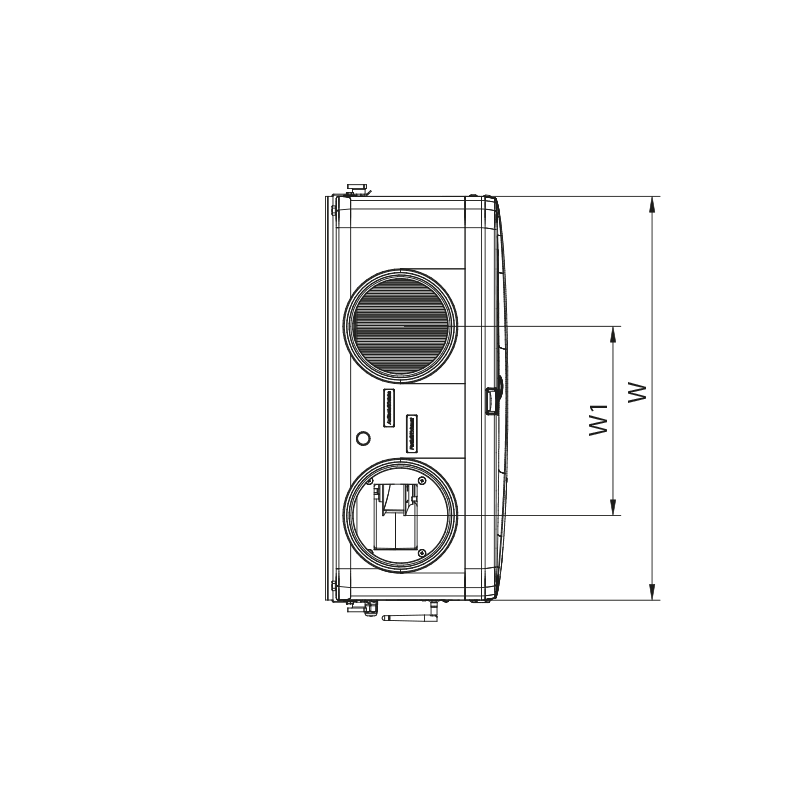 Vents Enave-T 240 P A21 - Dimensions