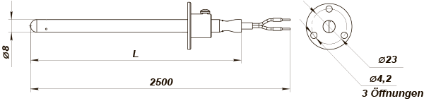Vents KDT-M 400 - Abmessungen
