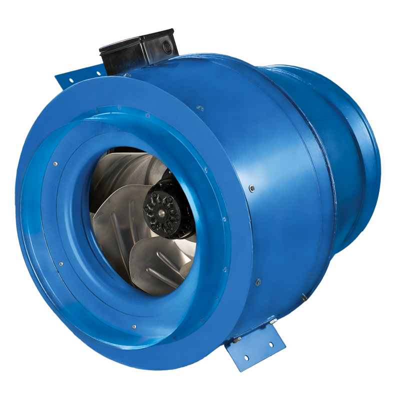 Vents VKM 355 Q - Inline centrifugal fans in steel casing
