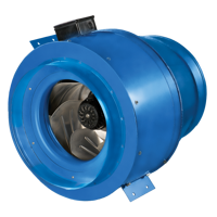 For round ducts - Inline fans - Vents VKM 355 Q