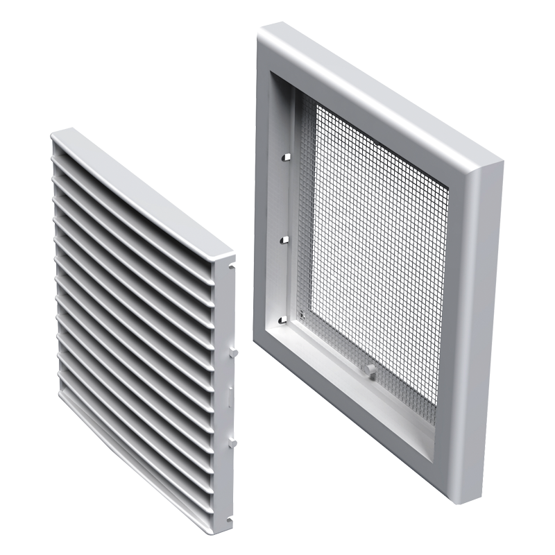 Vents MV 101 s - Supply and exhaust plastic grilles