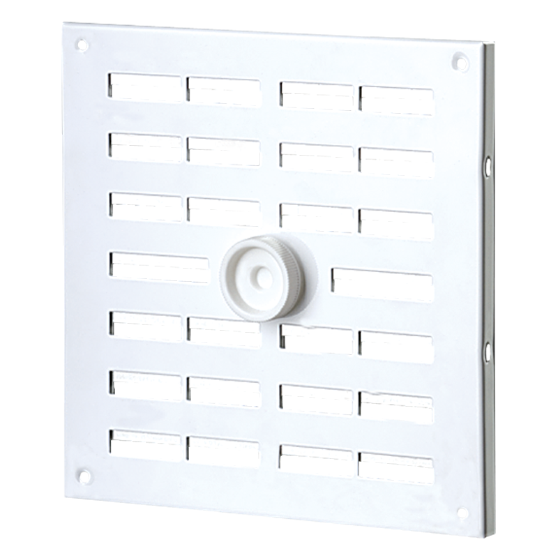 Vents MVMPO 300x250 R - Supply and exhaust regulated metal grilles