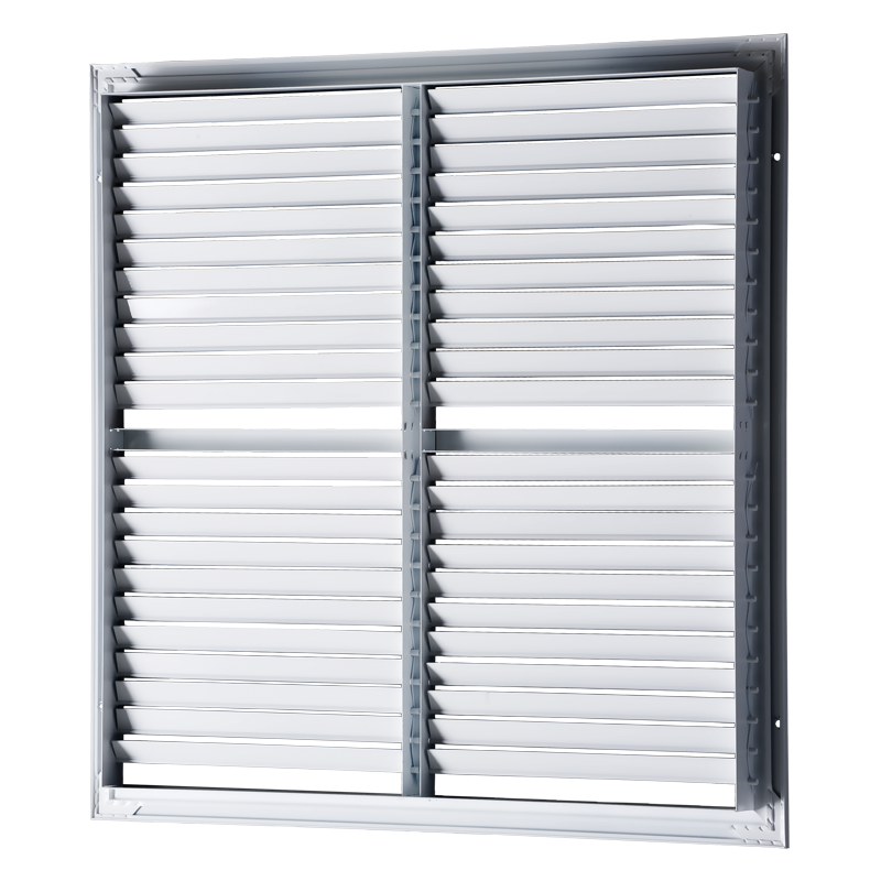 Vents ORK 900x1000 - Single-row sectional ventilation grille with adjustable louvres