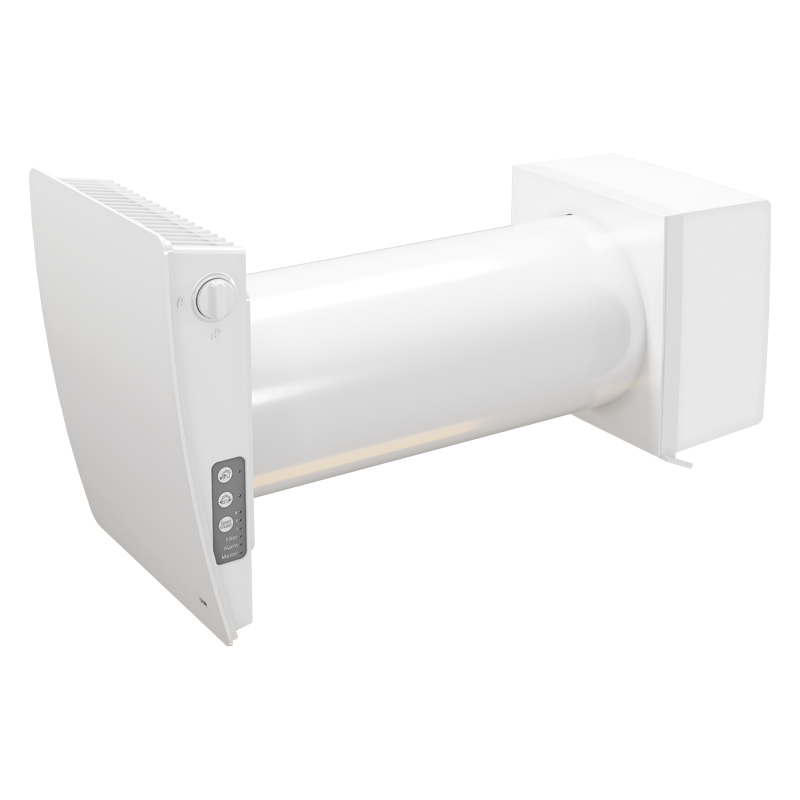 Series Vents TwinFresh LuxAir - Advanced - Decentralized HRU for residential buildings