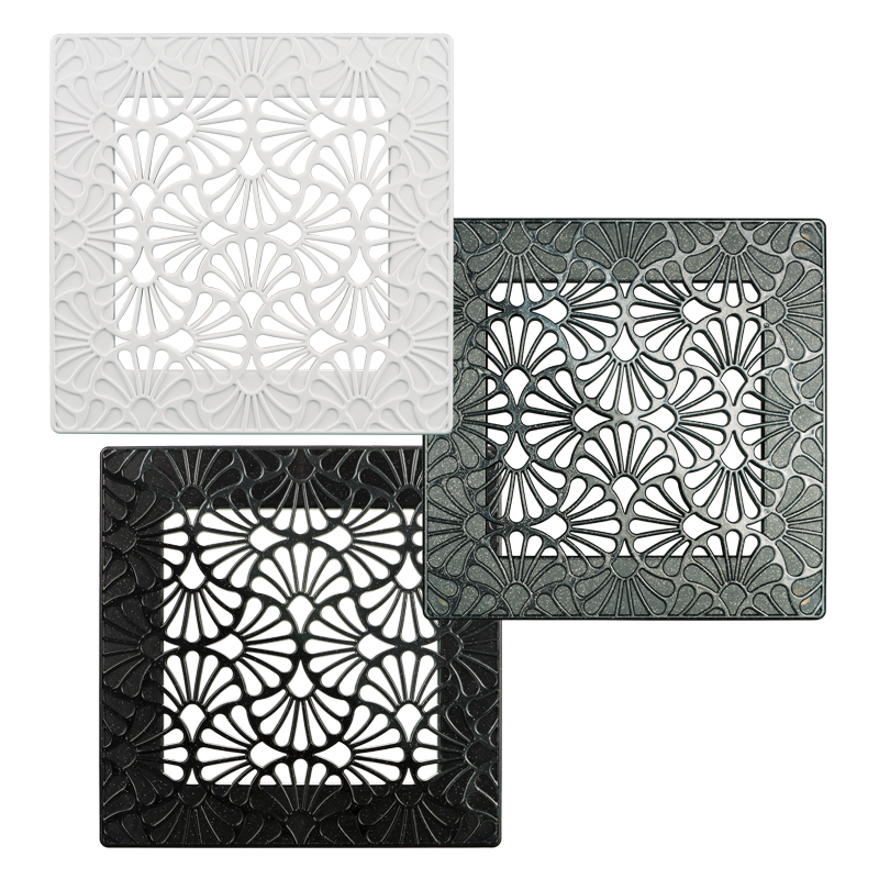 Series Vents Art-Deco Flora grilles - Plastic - Grilles