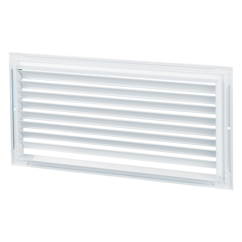 Vents ONF 600x500 - Single-row horizontal ventilation grille with fixed vanes