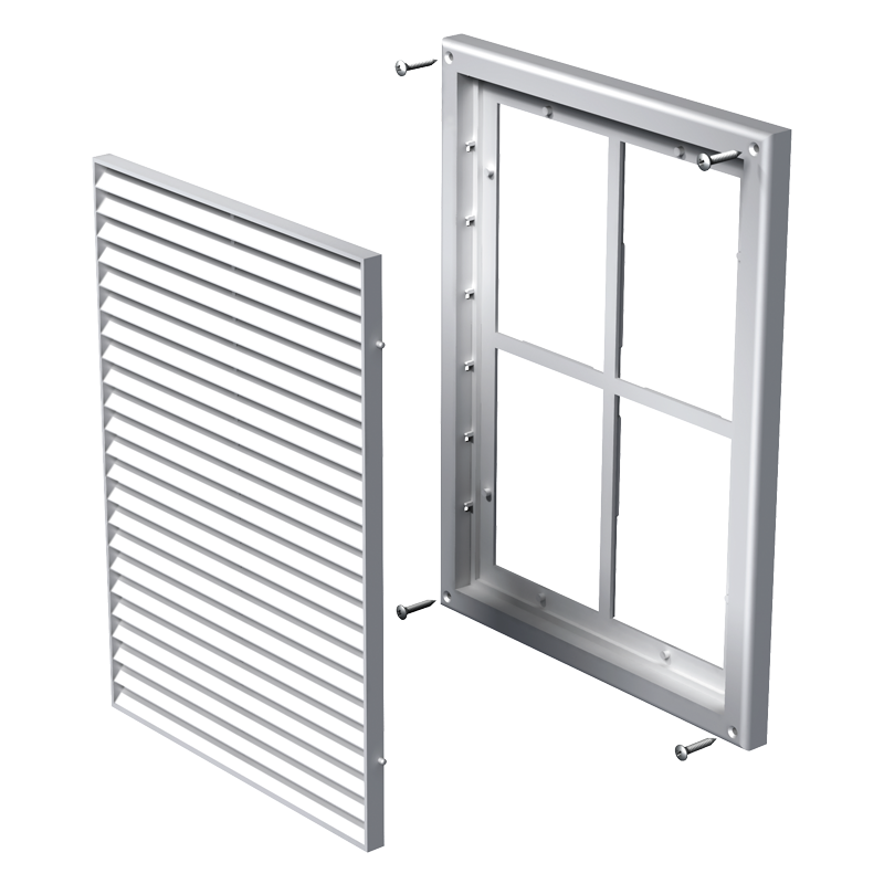 Vents MV 160 s - Supply and exhaust plastic grilles