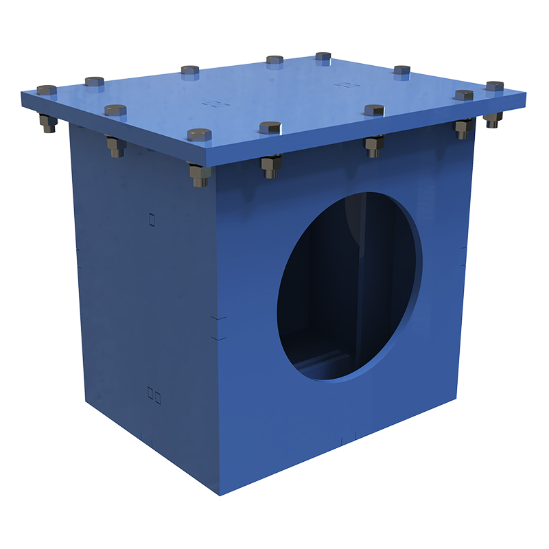 Vents KZR-M-DN450 - Protective grille casing