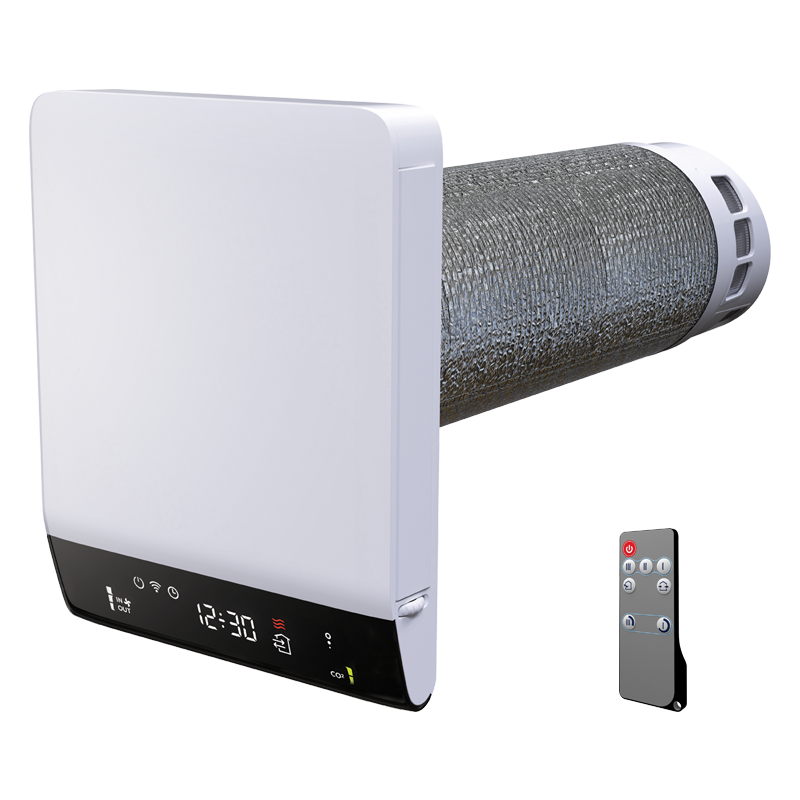 Вентс Breezy Eco 160-E - Умная децентрализованная вентиляционная система с рекуперацией тепла