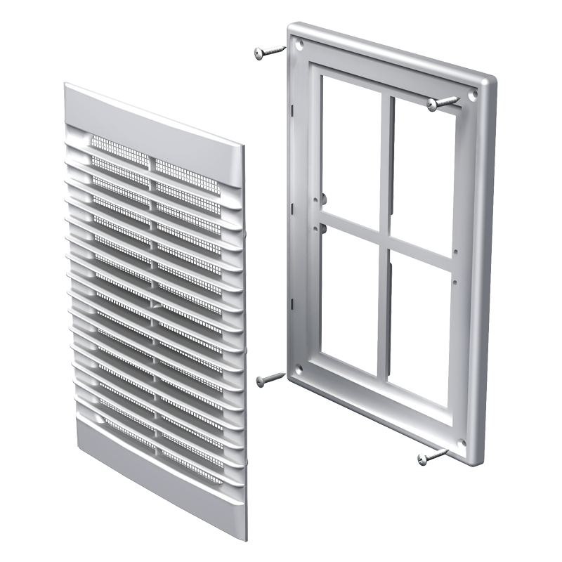 Vents MV 126 - Supply and exhaust plastic grilles