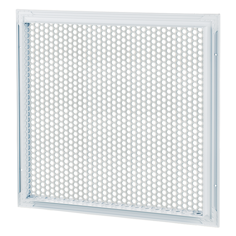 Vents RP1 100x100 - Exhaust ventilation grille with a mesh insert