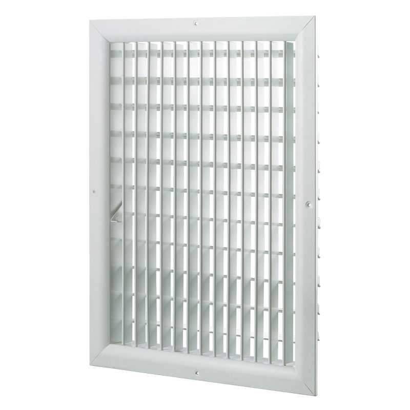 Vents ORV 500x150 R1 - Single-row ventilation grille with first row adjustable louvres and a built-in air flow regulator