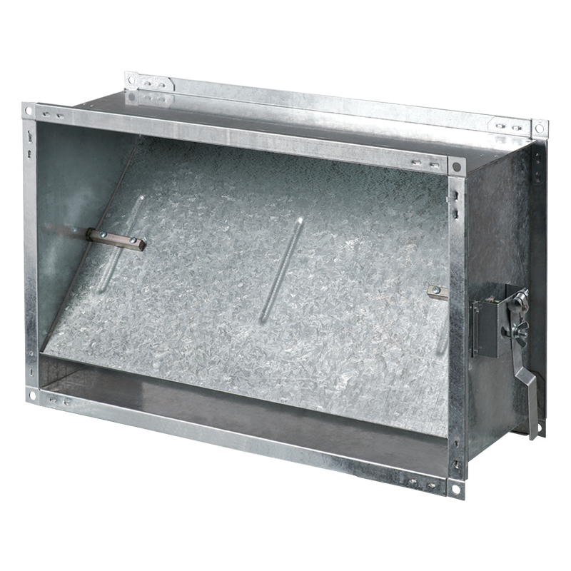Vents KR 600x350 - Air damper for air flow control in rectangular air ducts