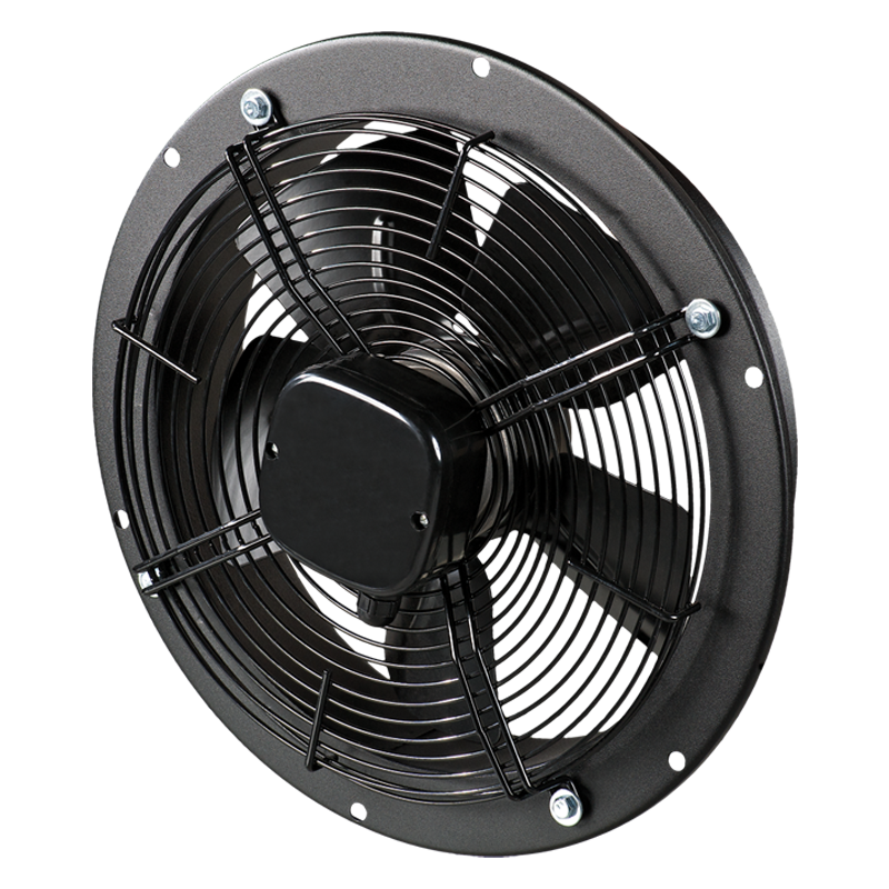 Вентс ОВК 4Е 400 - Осевые вентиляторы низкого давления в стальном корпусе для настенного монтажа
