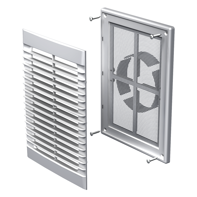 Vents MV 126 VDMs - Supply and exhaust plastic grilles