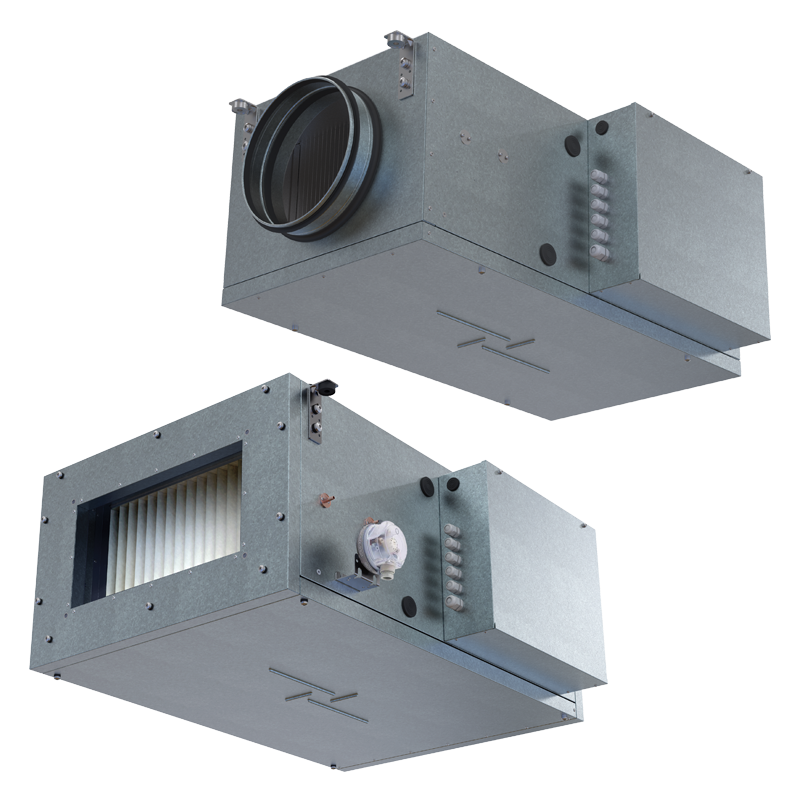 Series Vents MPA W EC A31 - Units with water heaters - Supply ventilation units