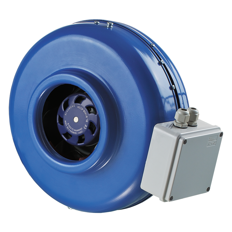 Vents VKM 160 EC - Inline centrifugal fans in steel casing