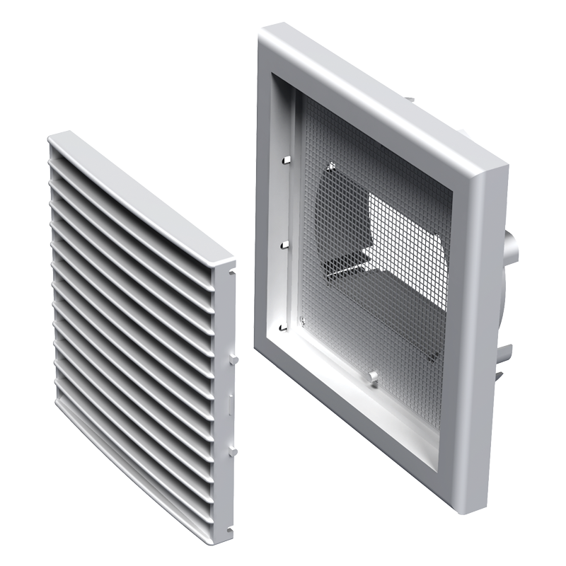 Vents MV 101 VU - Supply and exhaust plastic grilles