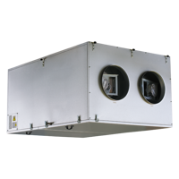 Counterflow commercial AHU - Centralized air handling units - Vents VUT 3000 PBW EC A21 DTV