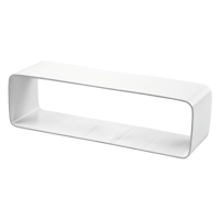 Flat duct - Plastic ductwork - Series Vents Plastivent Flexible flat duct connector