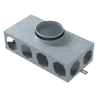 Radial ductwork - Air distribution - Series Vents FlexiVent 1001160/90x8