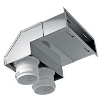 System 63 - Radial ductwork - Series Vents FlexiVent 0833200x55/63x2