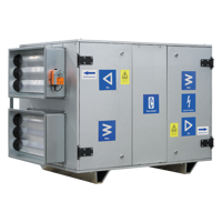 Rotary commercial AHU - Centralized air handling units - Series Vents AirVENTS RH